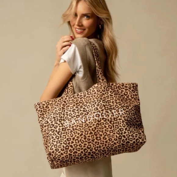 BANDOLIER Leopard Tote NWT MSRP $48 - Picture 3 of 6